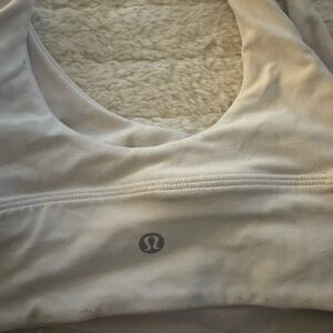 Lululemon Athletica White Sports Bra
